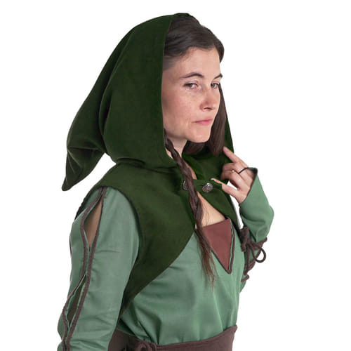 Bolerko s kapucňou - zelené Bolerko s kapucňou - zelené