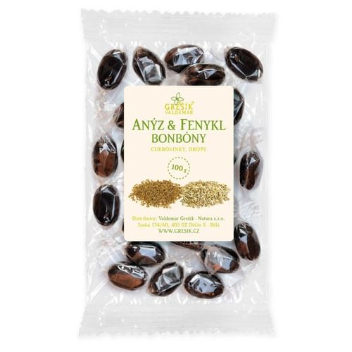 Cukríky Aníz & Fenikel 100 g Cukríky Aníz & Fenikel 100 g