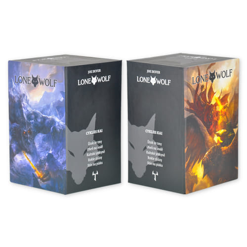 Levně Mytago Box na knihy - Lone Wolf: Cyklus Kai (vázaný)
