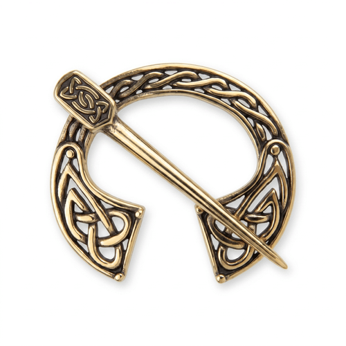 Bronzová spona - keltská fibula