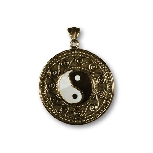 Bronzový amulet Jin Jang - väčší Bronzový amulet Jin Jang - väčší
