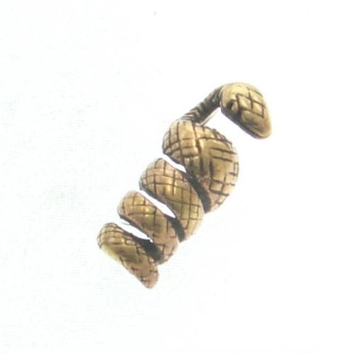 Bronzový korálik Perlový had Bronzový korálik Perlový had