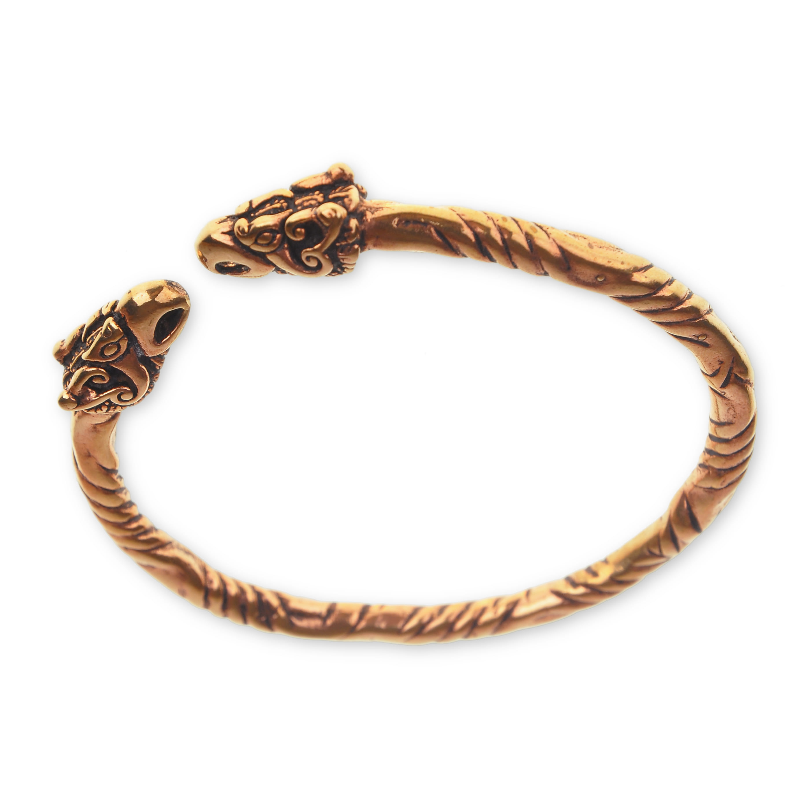 Bronzový náramok Furious Raven