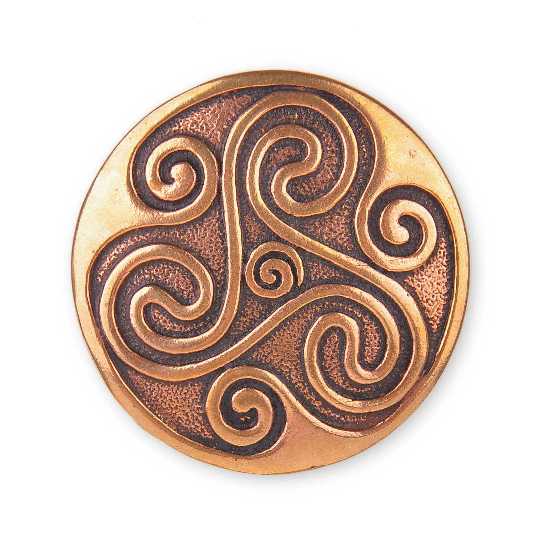 Bronzový prívesok Keltská špirála