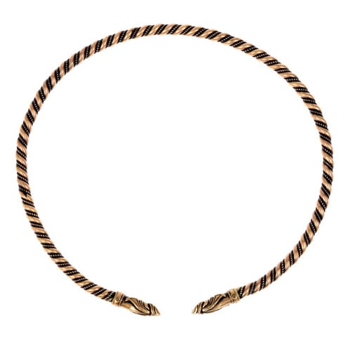 Bronzový torques - Havranie hlavy Bronzový torques - Havranie hlavy