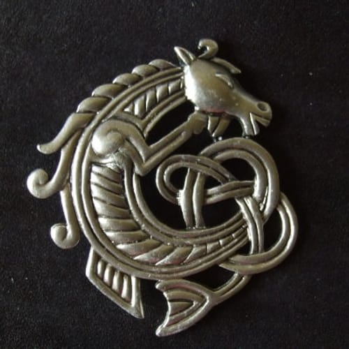 Brošňa s morským koníkom Brošňa s morským koníkom