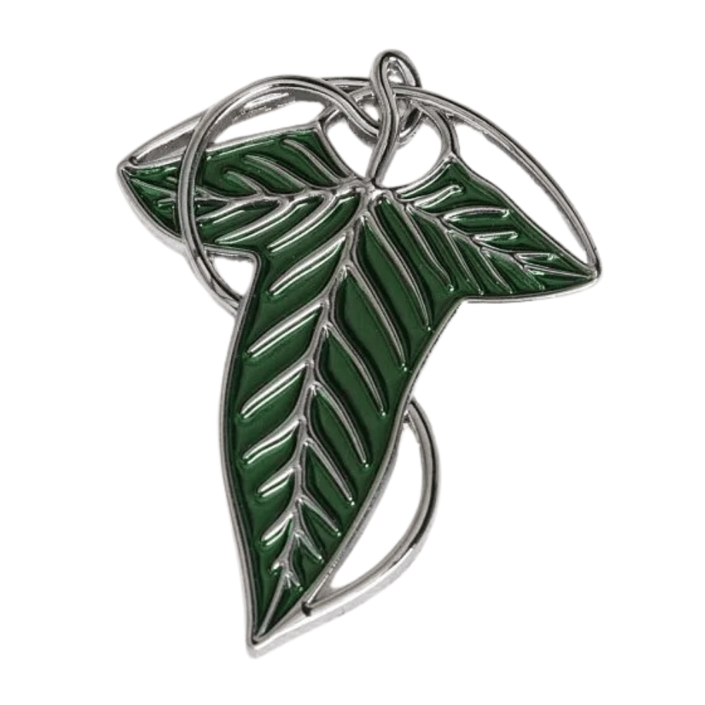 Brošňa Pán prsteňov - Elfský lístok