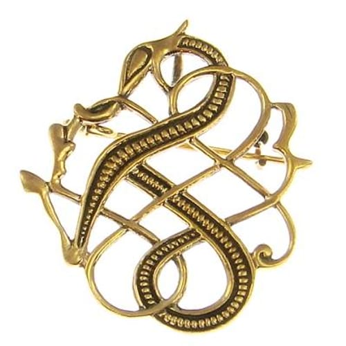 Brošňa Vikingský drak Brošňa Vikingský drak