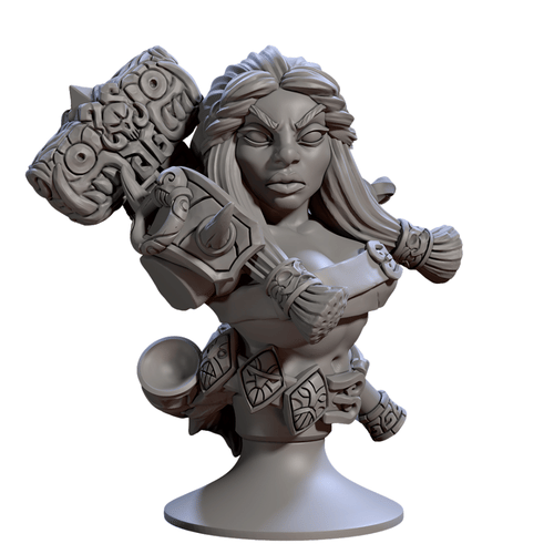 Busta ženská trpaslík, Berserker Busta ženská trpaslík, Berserker