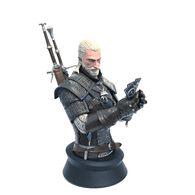 Busta Geralta hrajúceho Gwent