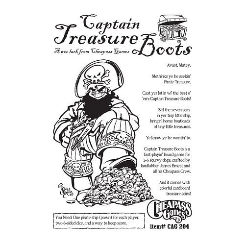 Captain Treasure Boots (druhá edice)