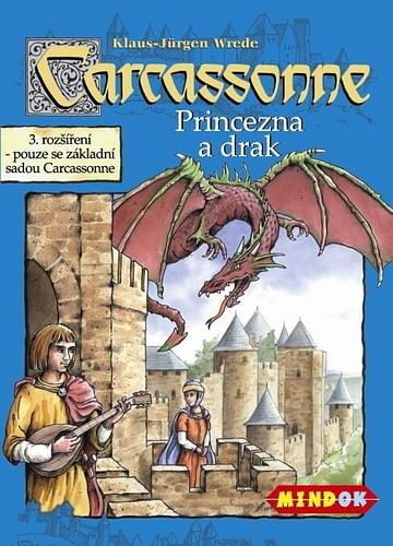 Carcassonne - Princezna a drak (rozšíření) staré vydání