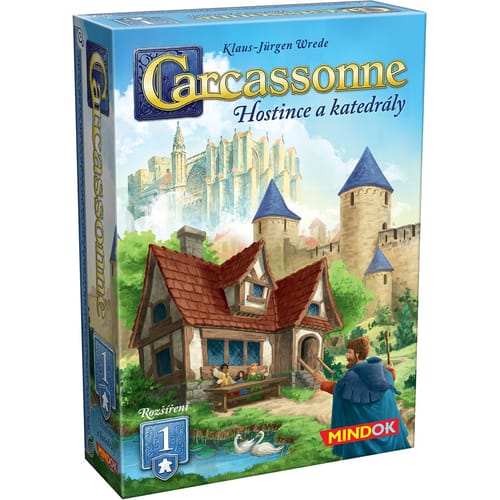 Levně Carcassonne rozšíření 1: Hostince a katedrály (edice 2025)