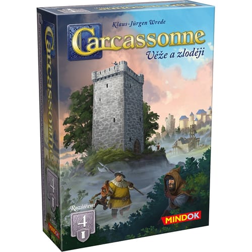 Levně Carcassonne rozšíření 4: Věže a zloději (edice 2025)