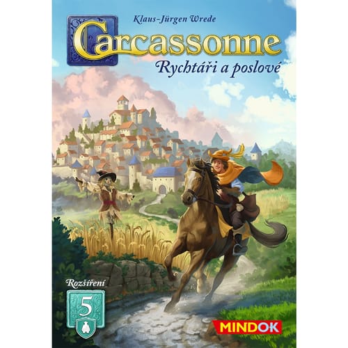 Levně Carcassonne rozšíření 5: Rychtáři a poslové (edice 2025)