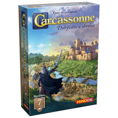 Levně Carcassonne rozšíření 7: Dobývání a obrana (edice 2025)