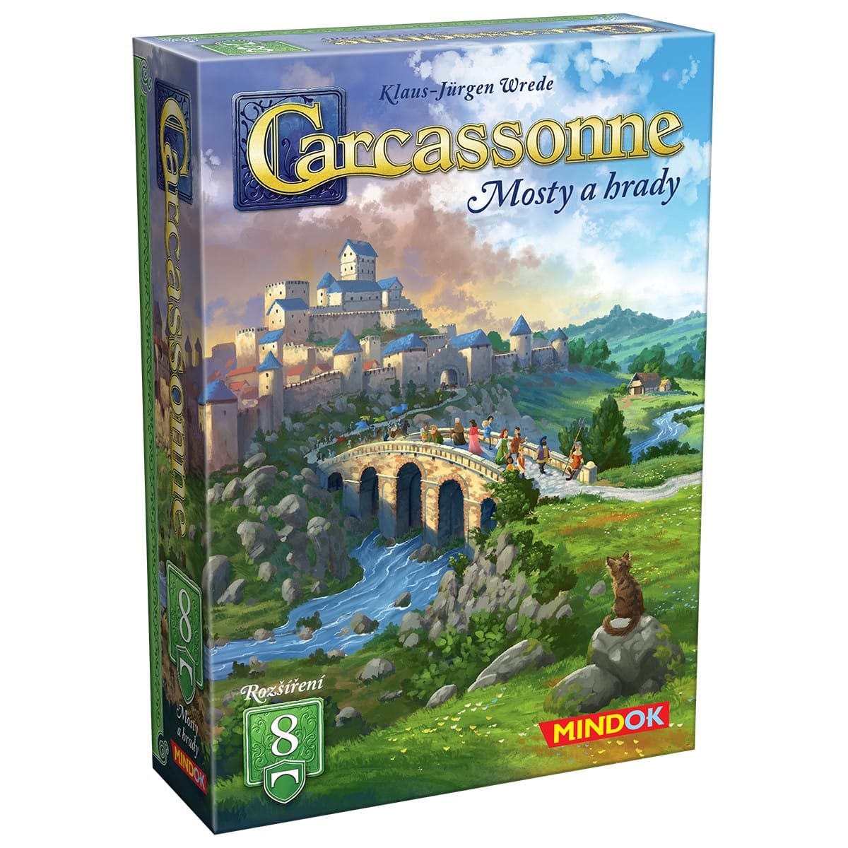 Carcassonne rozšíření 8: Mosty a hrady (edice 2025)