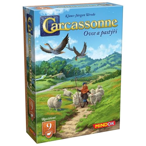 Predĺženie Carcassonne 9: Ovce a pastieri (vydanie 2025) Predĺženie Carcassonne 9: Ovce a pastieri (vydanie 2025)