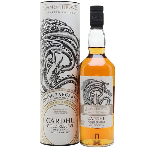 Levně Cardhu Gold Reserve Game of Thrones House Targaryen Whisky 40% 0,7l LIMITOVANÁ EDICE