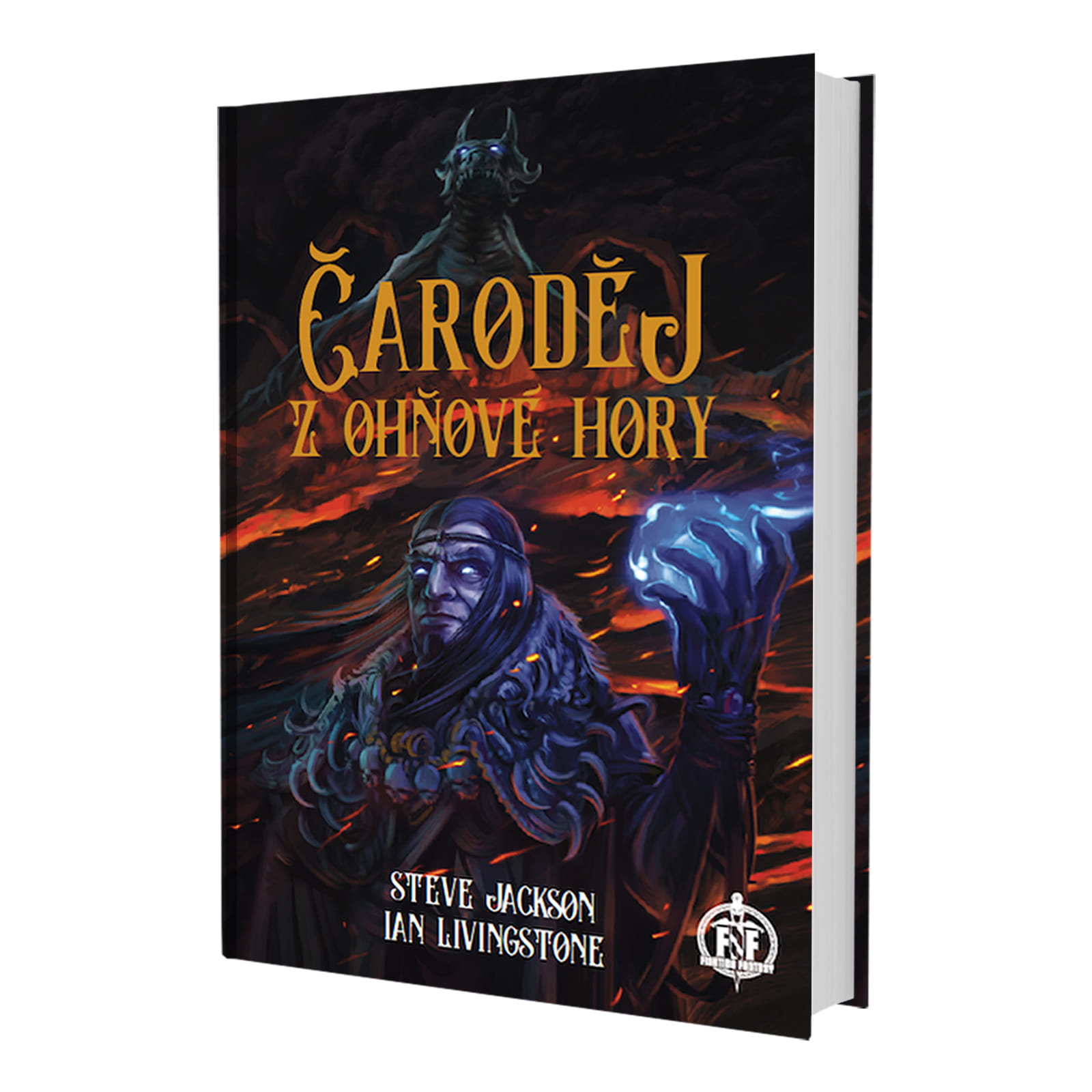 Kniha Čaroděj z&nbsp;Ohňové hory