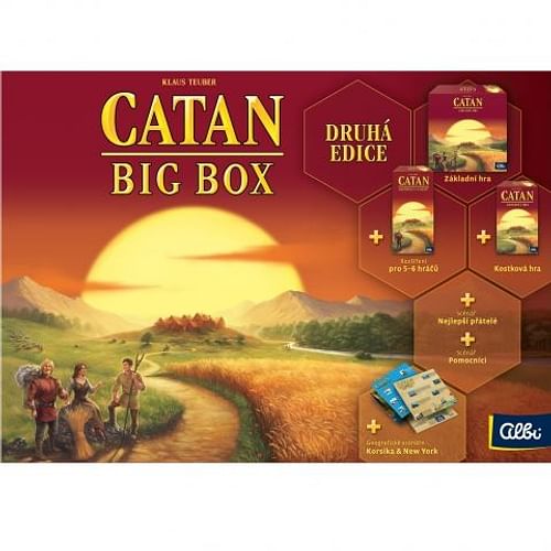 Catan Big Box (druhá edice)