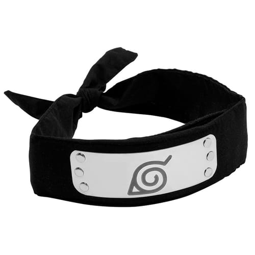 Čelenka Naruto - Konoha, černá