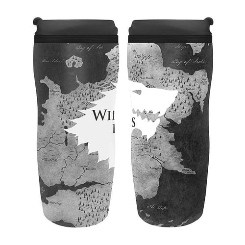 Cestovný hrnček Game of Thrones - Winter is here Cestovný hrnček Game of Thrones - Winter is here