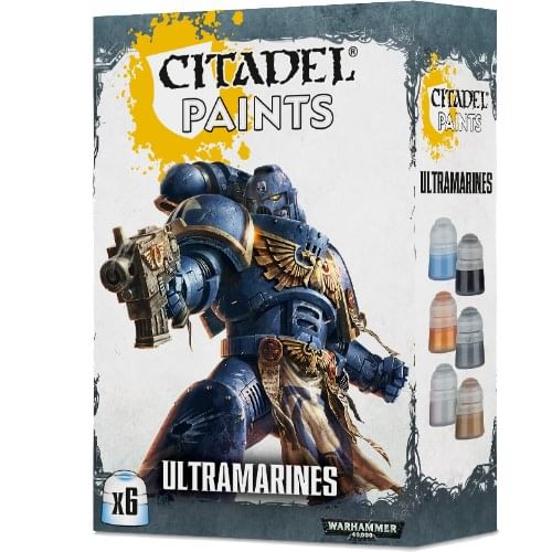 Citadel Paints: Ultramarines Paint Set Citadel Paints: Ultramarines Paint Set