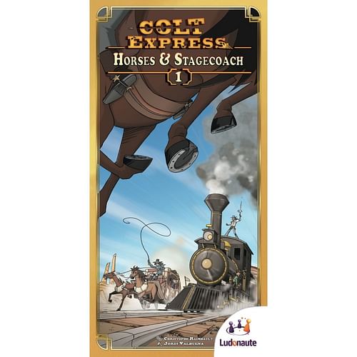 Colt Express - Horses and Stagecoach