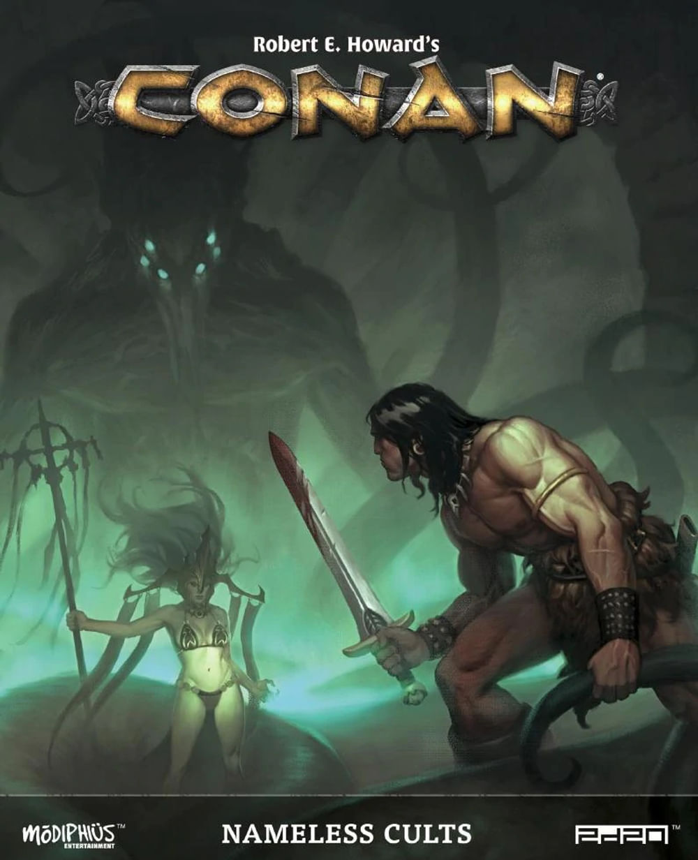 Kniha Conan RPG Nameless Cults imago.cz