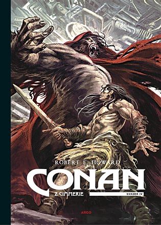 Obrázok Conan z Cimmerie - Svazek 4., motiv obálky Gorila - Robert Ervin Howard