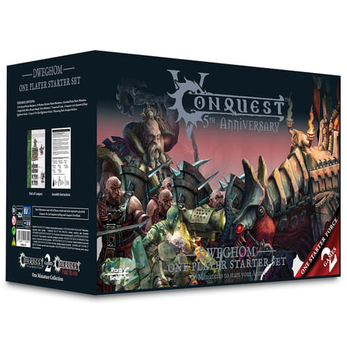 Conquest: Dweghom - 5th Anniversary Supercharged Starter Set Conquest: Dweghom - 5th Anniversary Supercharged Starter Set
