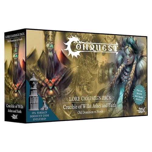Konquest: Lore Campaign Pack - Crucible of Wills: Ashes and Faith Konquest: Lore Campaign Pack - Crucible of Wills: Ashes and Faith