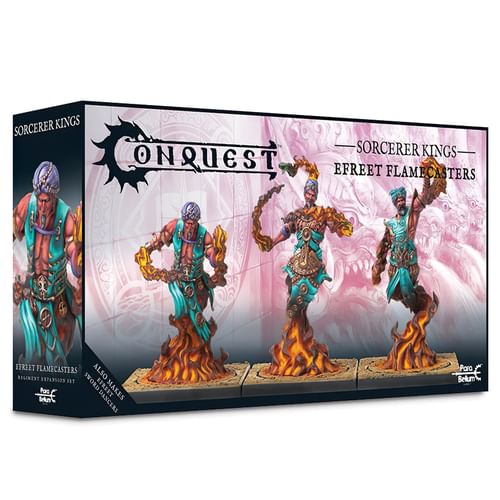 Conquest: Sorcerer Kings - Efreet Flamecasters Conquest: Sorcerer Kings - Efreet Flamecasters