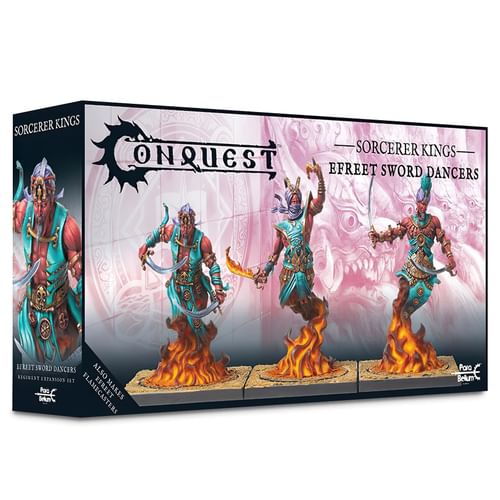 Conquest: Sorcerer Kings - Efreet Sword Dancers Conquest: Sorcerer Kings - Efreet Sword Dancers
