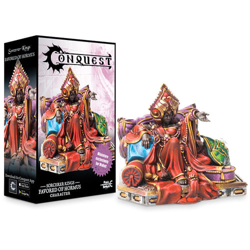 Konquest: Sorcerer Kings - Favored of Hormus (Mahut Rider) Konquest: Sorcerer Kings - Favored of Hormus (Mahut Rider)