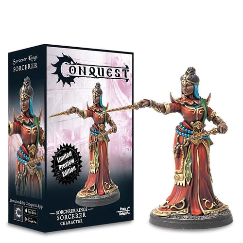 Conquest: Sorcerer Kings - Sorcerer Limited Edition Preview Sculpt Conquest: Sorcerer Kings - Sorcerer Limited Edition Preview Sculpt