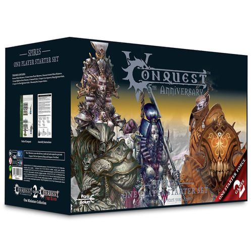 Conquest: Spires - 5th Anniversary Supercharged Starter Set Conquest: Spires - 5th Anniversary Supercharged Starter Set