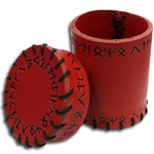 Šálka na kocky červená Šálka na kocky červená