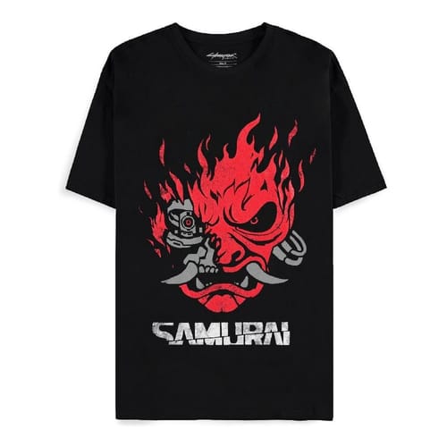 Levně Tričko Cyberpunk 2077 - Samurai Bandmerch