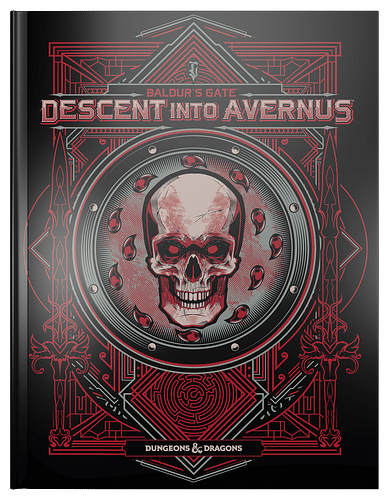 D&D Baldur's Gate: Descent into Avernus Adventure Book (alternativní cover)