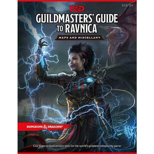 Levně D&D: Guildmasters Guide to Ravnica Maps and Miscellany