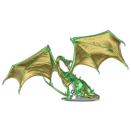 Obrázok D&D Icons of the Realms: Adult Emerald Dragon Premium Figure