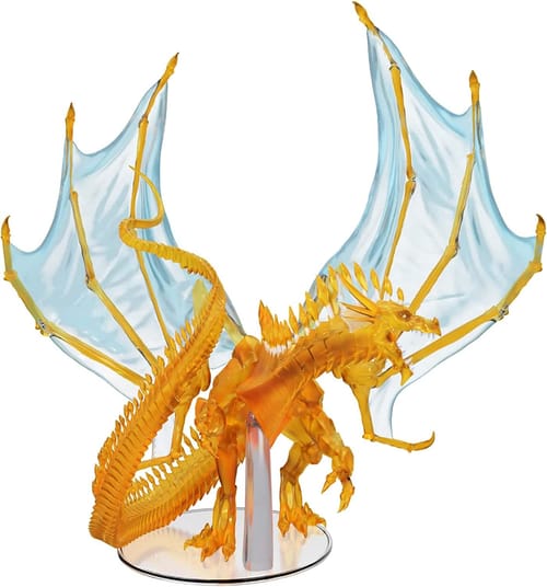 Levně D&D Icons of the Realms Miniatures: Adult Topaz Dragon