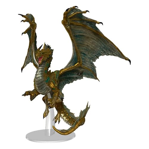 Obrázok D&D Miniatures: Adult Bronze Dragon Premium Figure