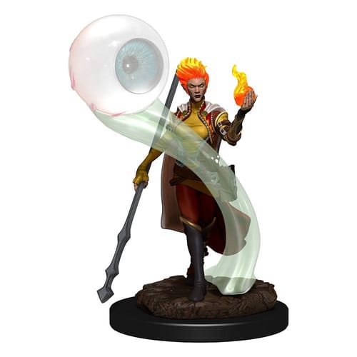 D&D Miniatures: Icons of the Realms - Fire Genasi Wizard Female D&D Miniatures: Icons of the Realms - Fire Genasi Wizard Female