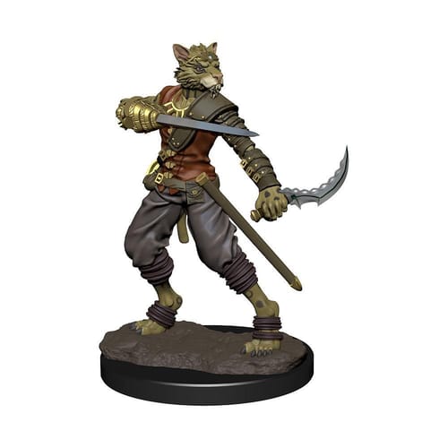 D&D Miniatures: Icons of the Realms - Tabaxi Rogue Male D&D Miniatures: Icons of the Realms - Tabaxi Rogue Male