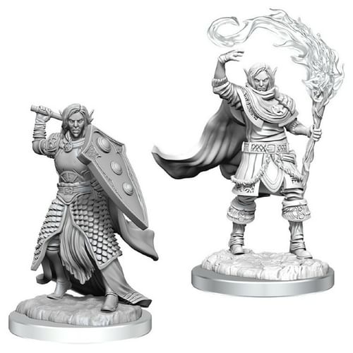 Dungeons & Dragons Nolzur Marvelous Miniatures: Elf Cleric Male Dungeons & Dragons Nolzur Marvelous Miniatures: Elf Cleric Male