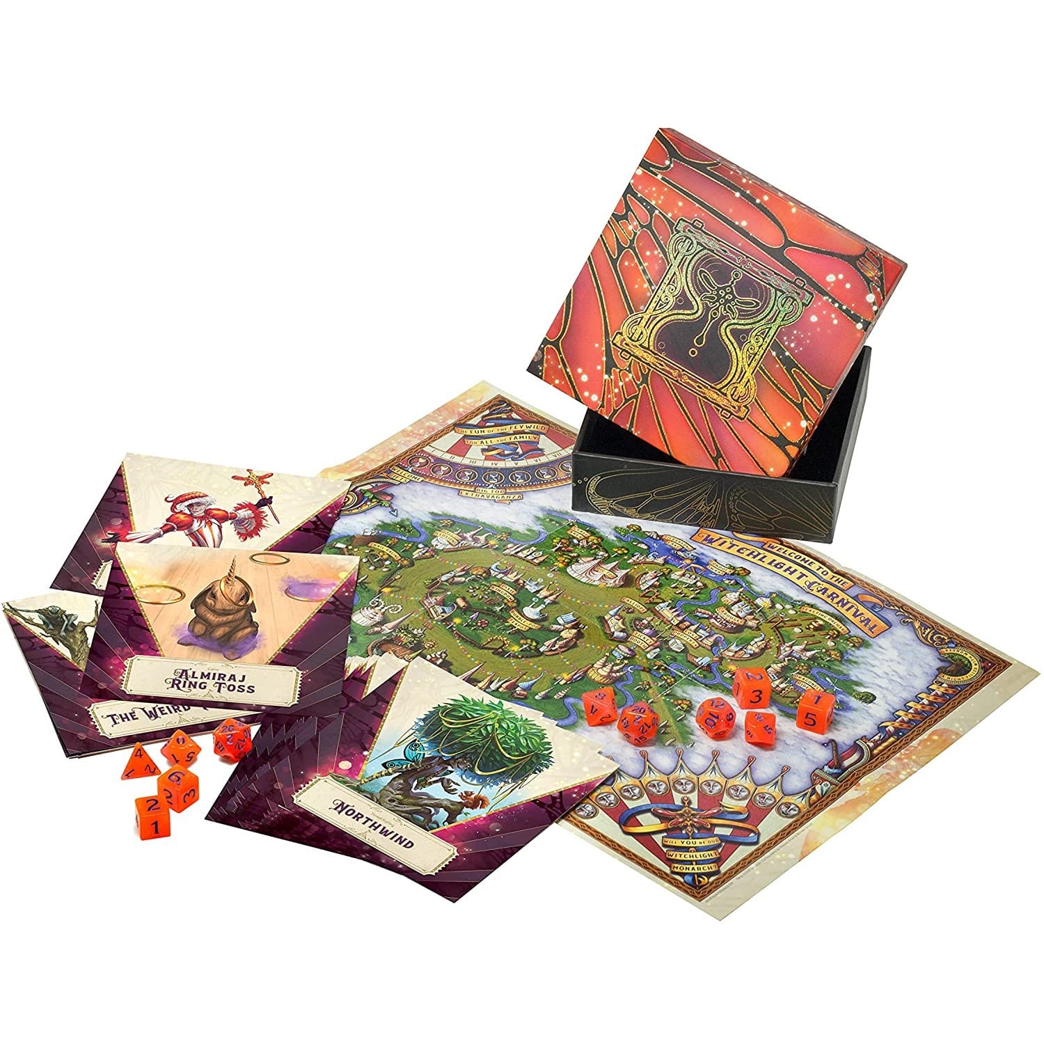D&D Witchlight Carnival Dice Set