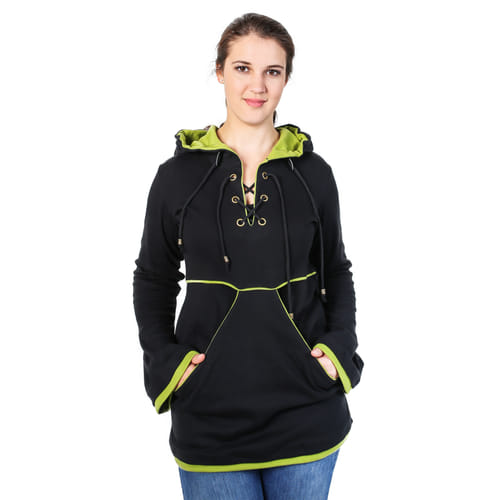 Dámska mikina Ravena, čierna Dámska mikina Ravena, čierna